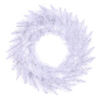 Vickerman Artificial Sparkle White Spruce Wreath