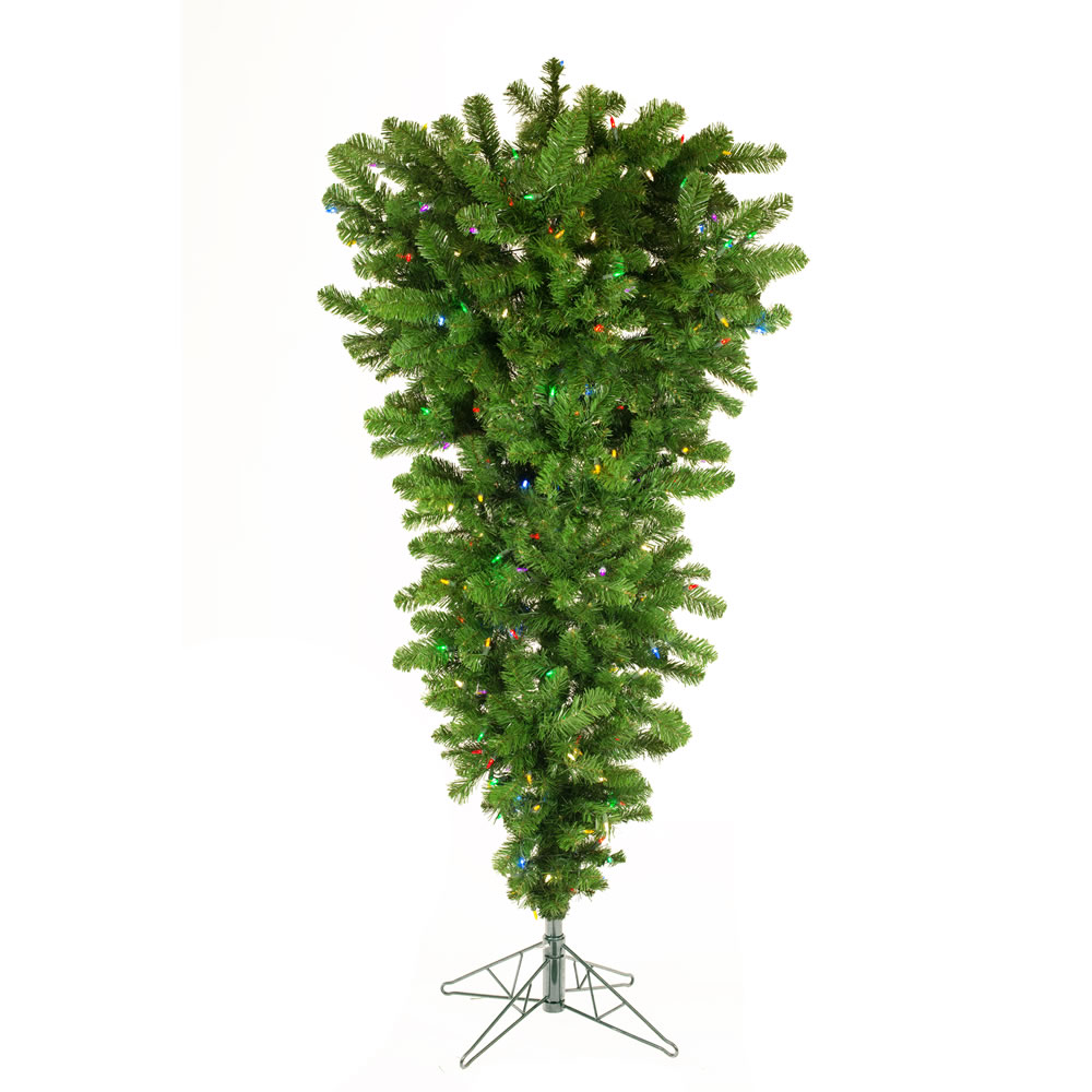 Vickerman Green Unique American Upside Down Artificial Tree