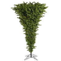 Vickerman Green Unique American Upside Down Artificial Tree