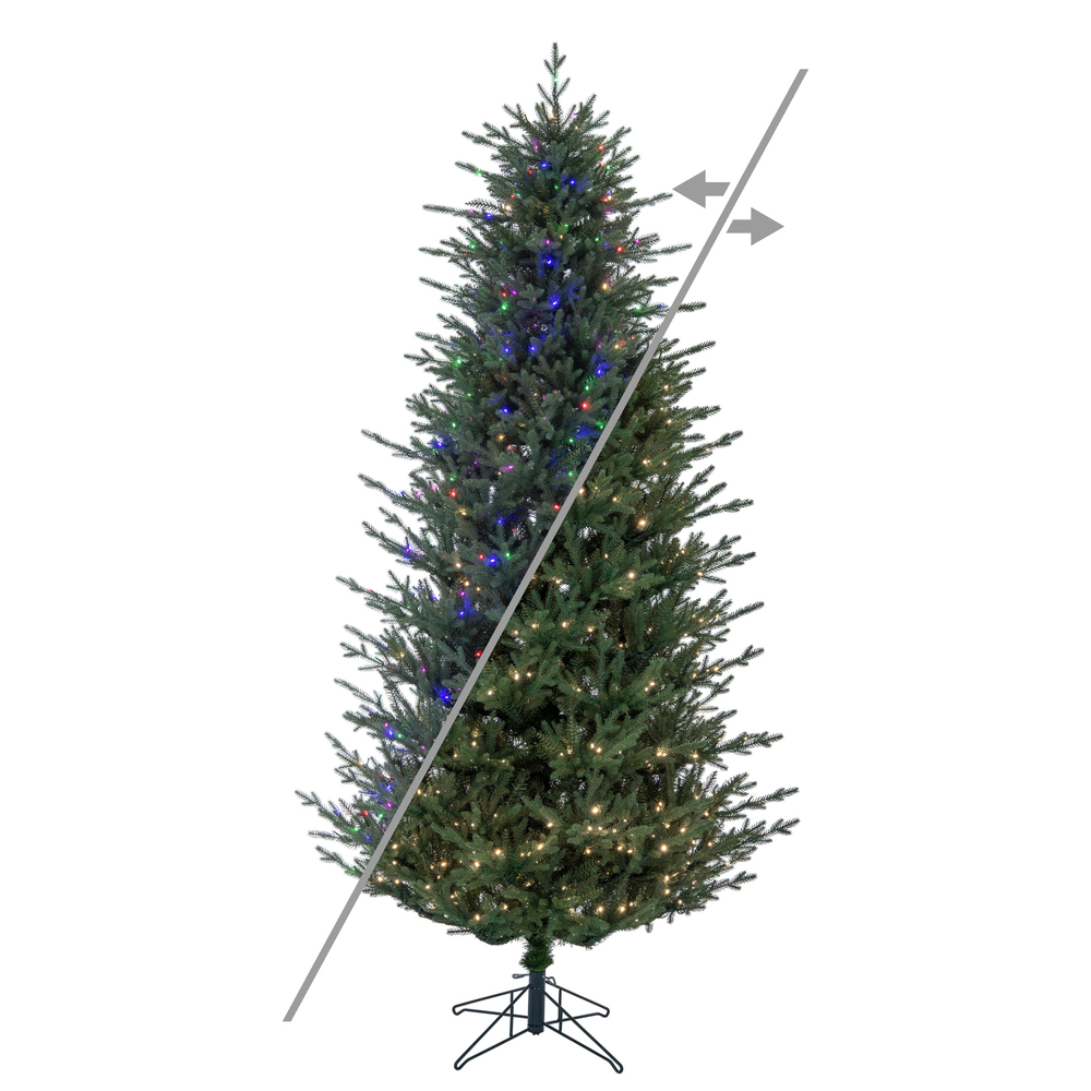 Vickerman Slim Itasca Fraser Fir Artificial Christmas Tree