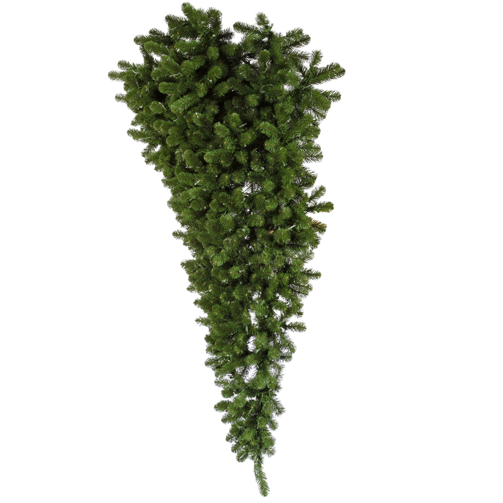 Vickerman Upside Down Artificial Christmas Half Tree