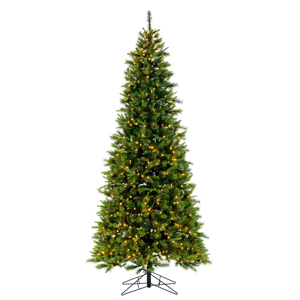 Vickerman Cashmere Pine Slim Artificial Christmas Tree