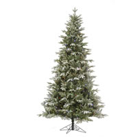 Vickerman Frosted Balsam Fir Artificial Christmas Tree