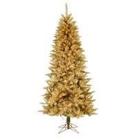 Vickerman Gold Fir Artificial Christmas Tree