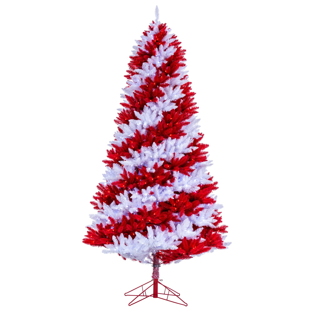 Vickerman Artificial Candy Cane Christmas Tree