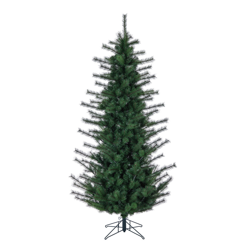 Vickerman Slim Lodge Pole Pine Artificial Christmas Tree