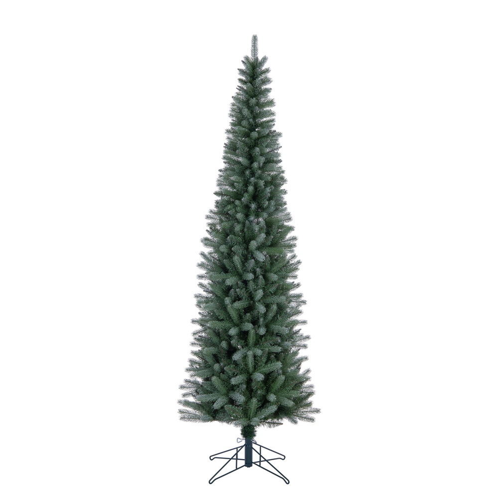 Vickerman Frosted Provo Pine Pencil Artificial Christmas Tree