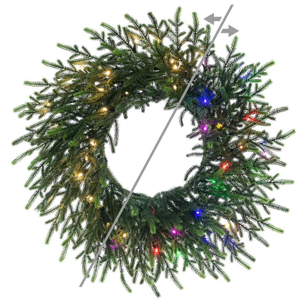 Vickerman Norfolk Pine Artificial Wreath