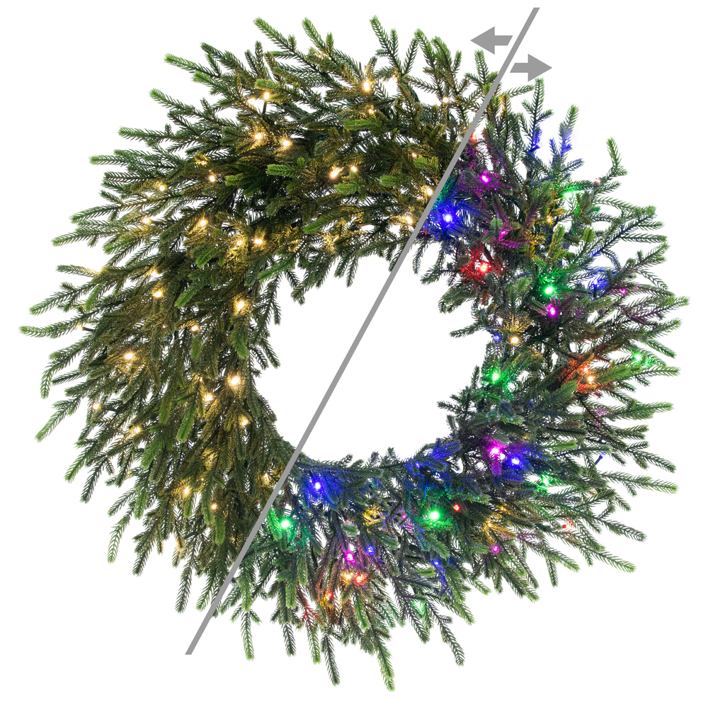 Vickerman Norfolk Pine Artificial Wreath