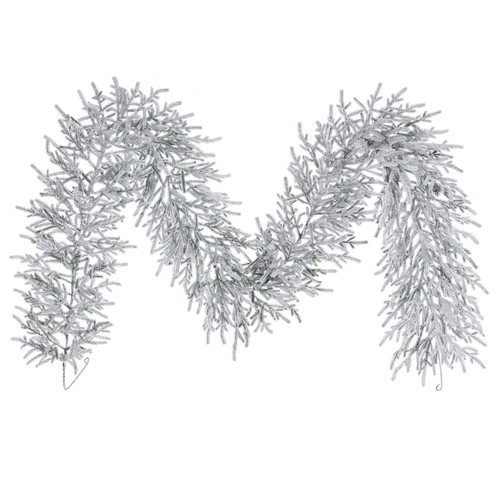Vickerman Frosted Norfolk Pine Artificial Garland