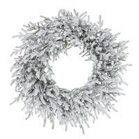 Vickerman Frosted Norfolk Pine Artificial Wreath