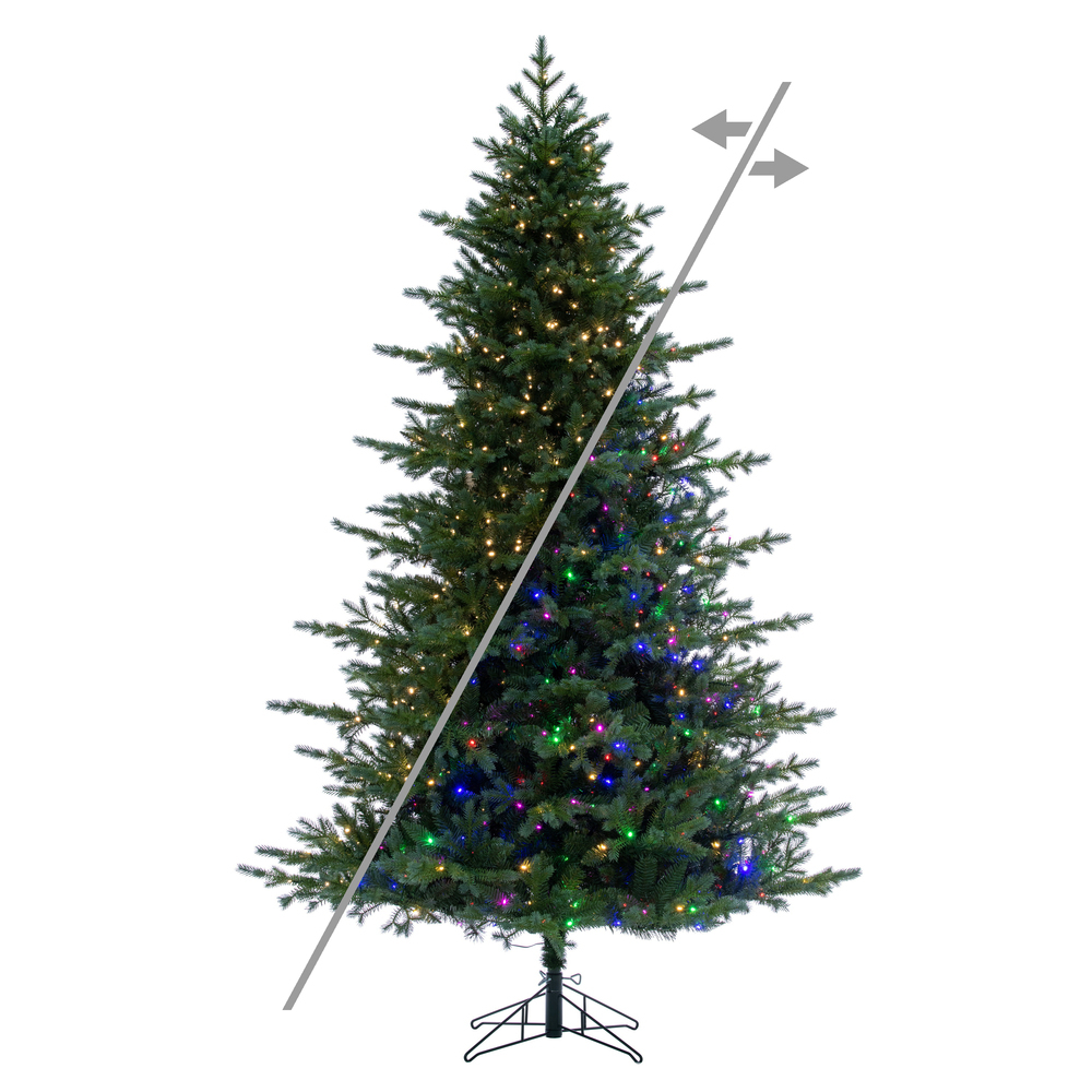Vickerman Concolor Blue Green Fir Artificial Christmas Tree