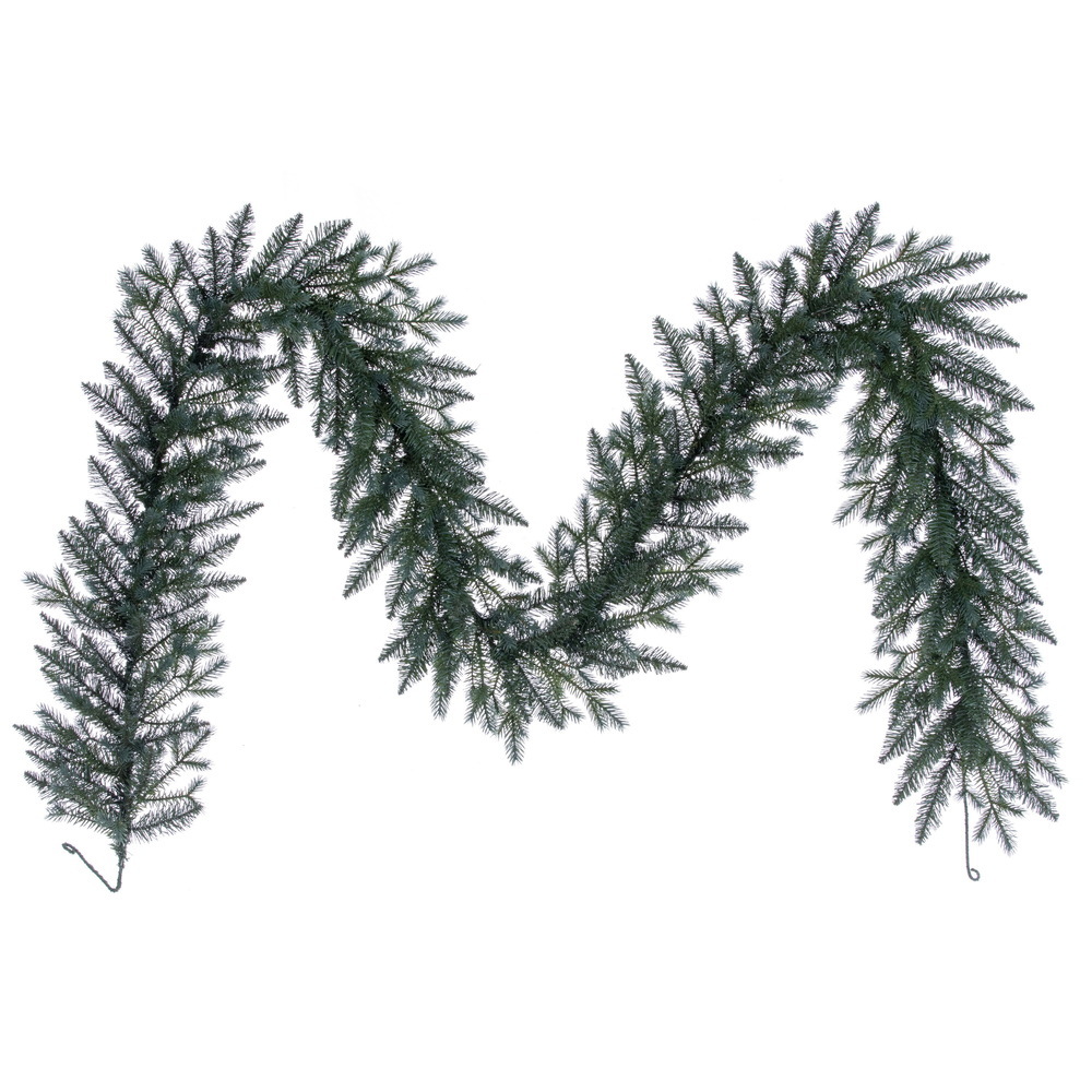 Vickerman Concolor Blue Green Artificial Garland