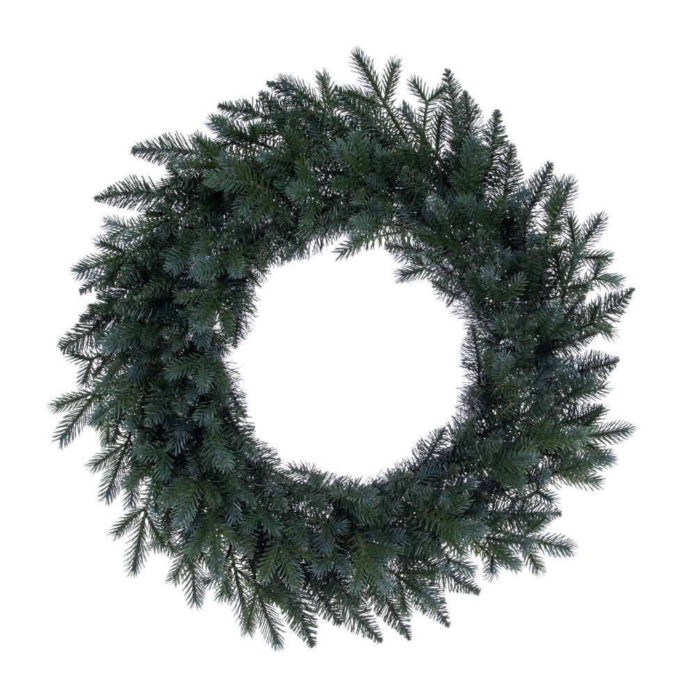 Vickerman Concolor Blue Green Artificial Wreath