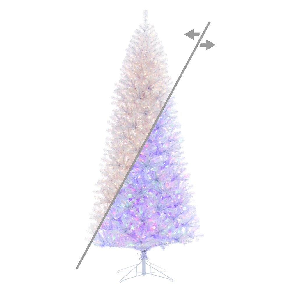 Vickerman White Spruce Artificial Christmas Tree