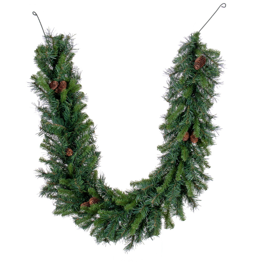 Vickerman Artificial 6' Cheyenne Pine Swag Garland