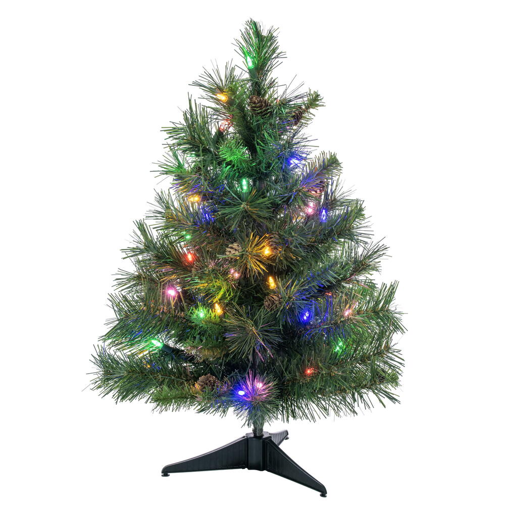 Vickerman Cheyenne Pine Artificial Tabletop Tree