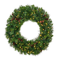 Vickerman Artificial Cheyenne Pine Wreath