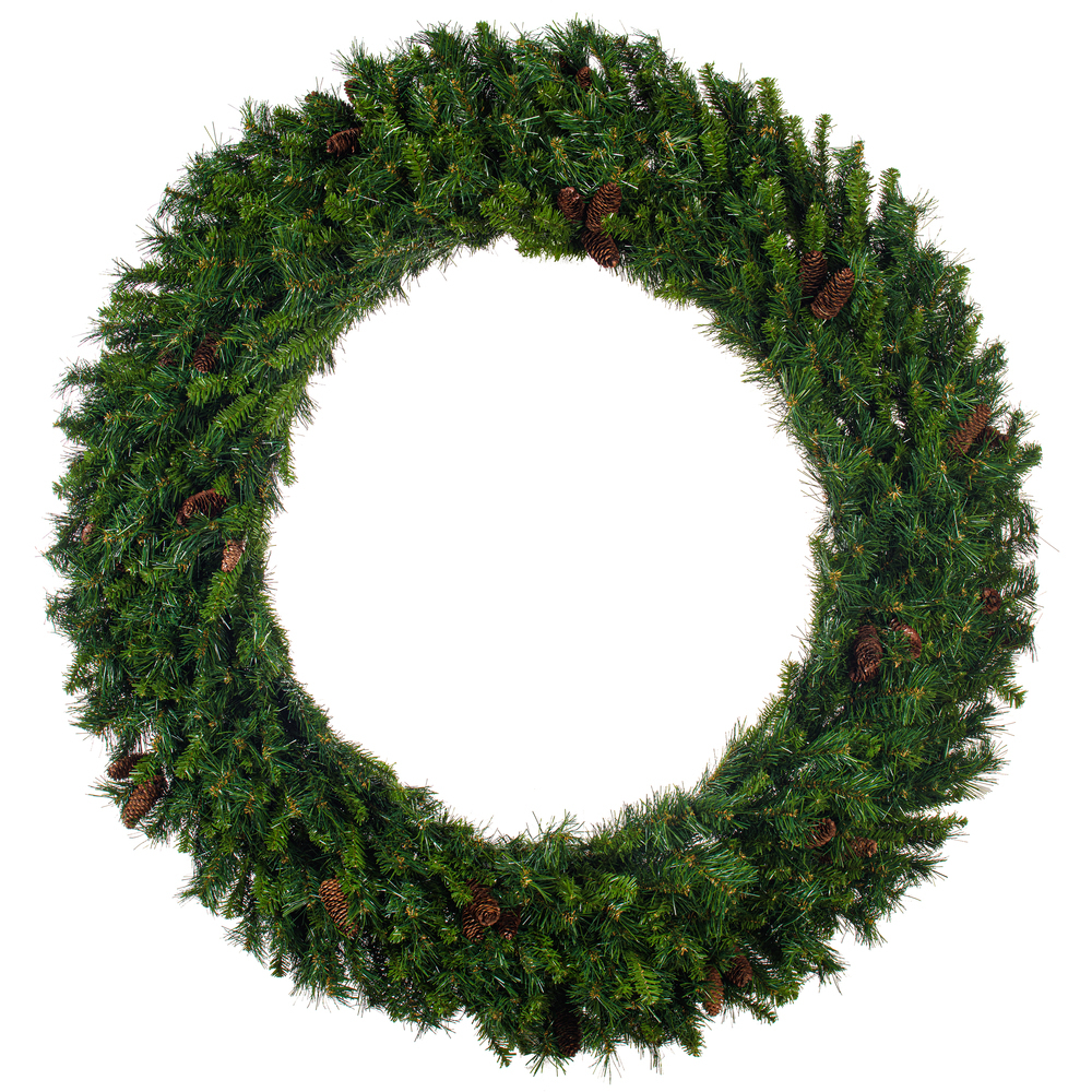 Vickerman Artificial Cheyenne Pine Wreath
