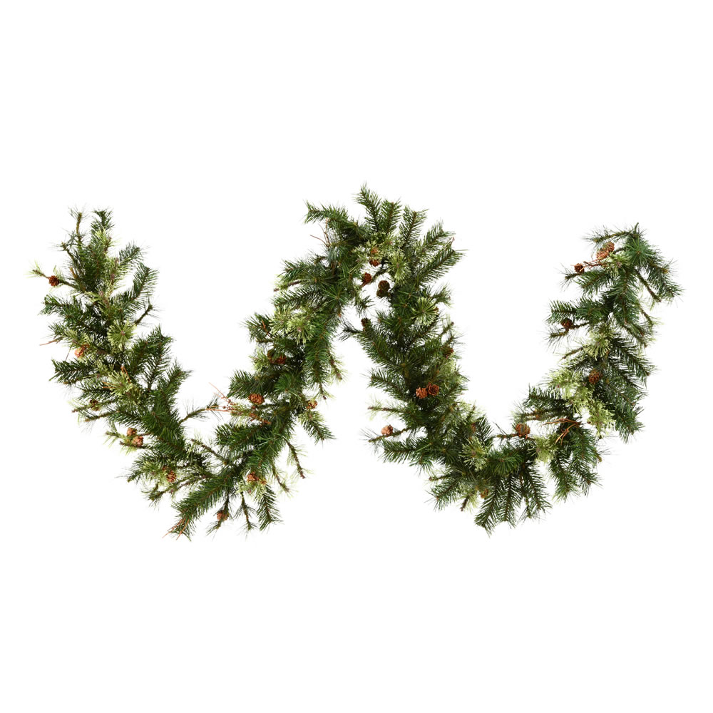 Vickerman Mixed Country Pine Artificial Christmas Garland