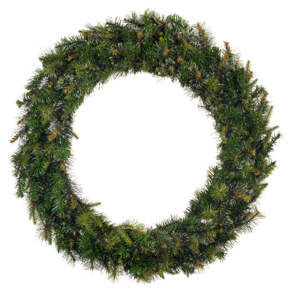 Vickerman Artificial Canadian Pine Wreath Unlit