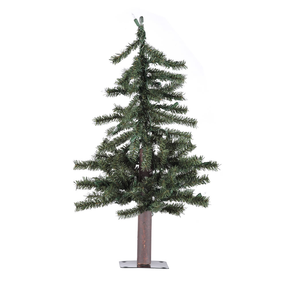 Vickerman Natural Alpine Artificial Christmas Tree