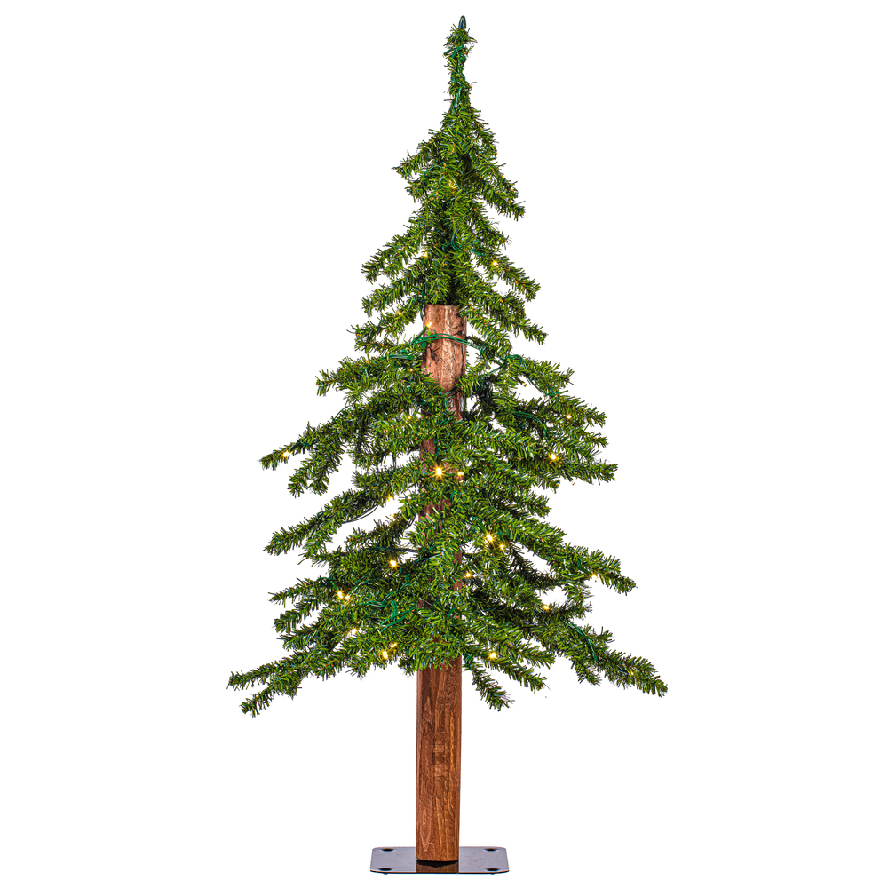Vickerman Natural Alpine Artificial Christmas Tree