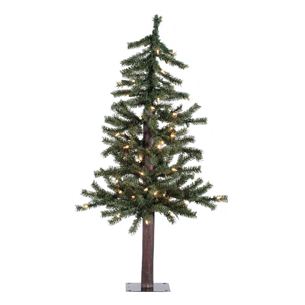 Vickerman Natural Alpine Artificial Christmas Tree