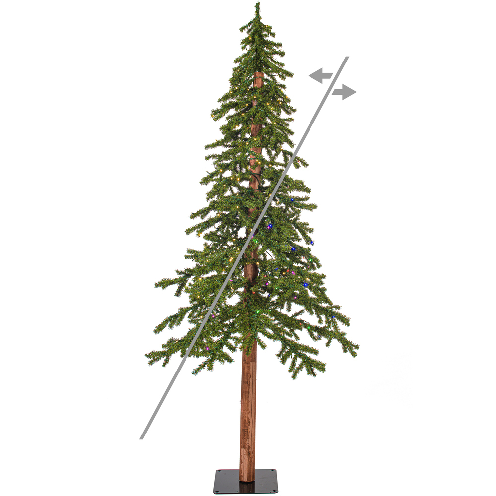 Vickerman Natural Alpine Artificial Christmas Tree