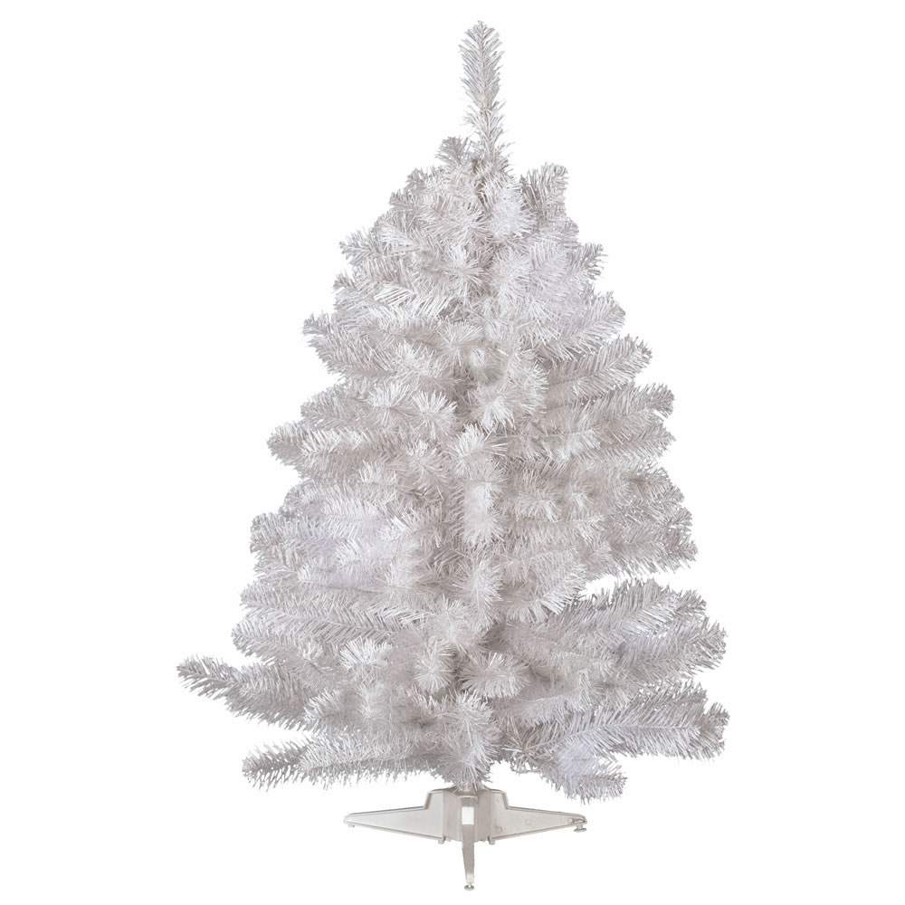 Vickerman Crystal White Full Artificial Christmas Tree