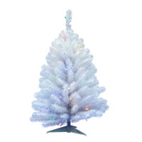 Vickerman Crystal White Full Artificial Christmas Tree