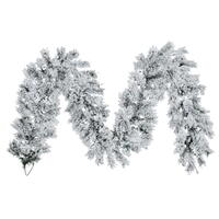 9' x 12" Flkd Alaskan Garland LED 50WW