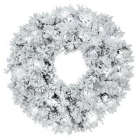 Vickerman Artificial Flocked Alaskan Wreath