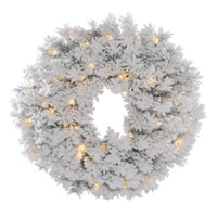 30" Flk Alaskan Wreath LED 50WW