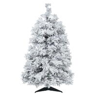 Vickerman Flocked Alaskan Artificial Christmas Tree