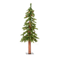 Vickerman Artificial Alpine Tree with Pine Cones & Vine