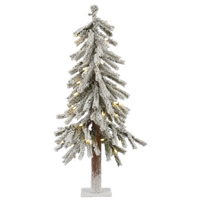 2' x 14" Flocked Alpine 72T LED 50WW