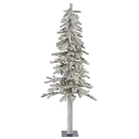 Vickerman Flocked Alpine Artificial Christmas Tree