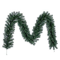 9' X 12" Douglas Fir Garland 240 Tips