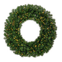 48" Douglas Fir Wreath LED 300WW