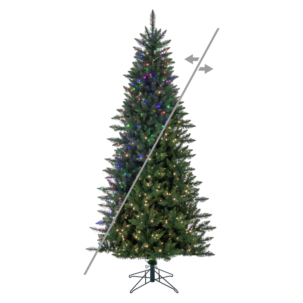 Vickerman Camdon Fir Slim Artificial Christmas Tree