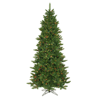 Vickerman Camdon Fir Slim Artificial Christmas Tree