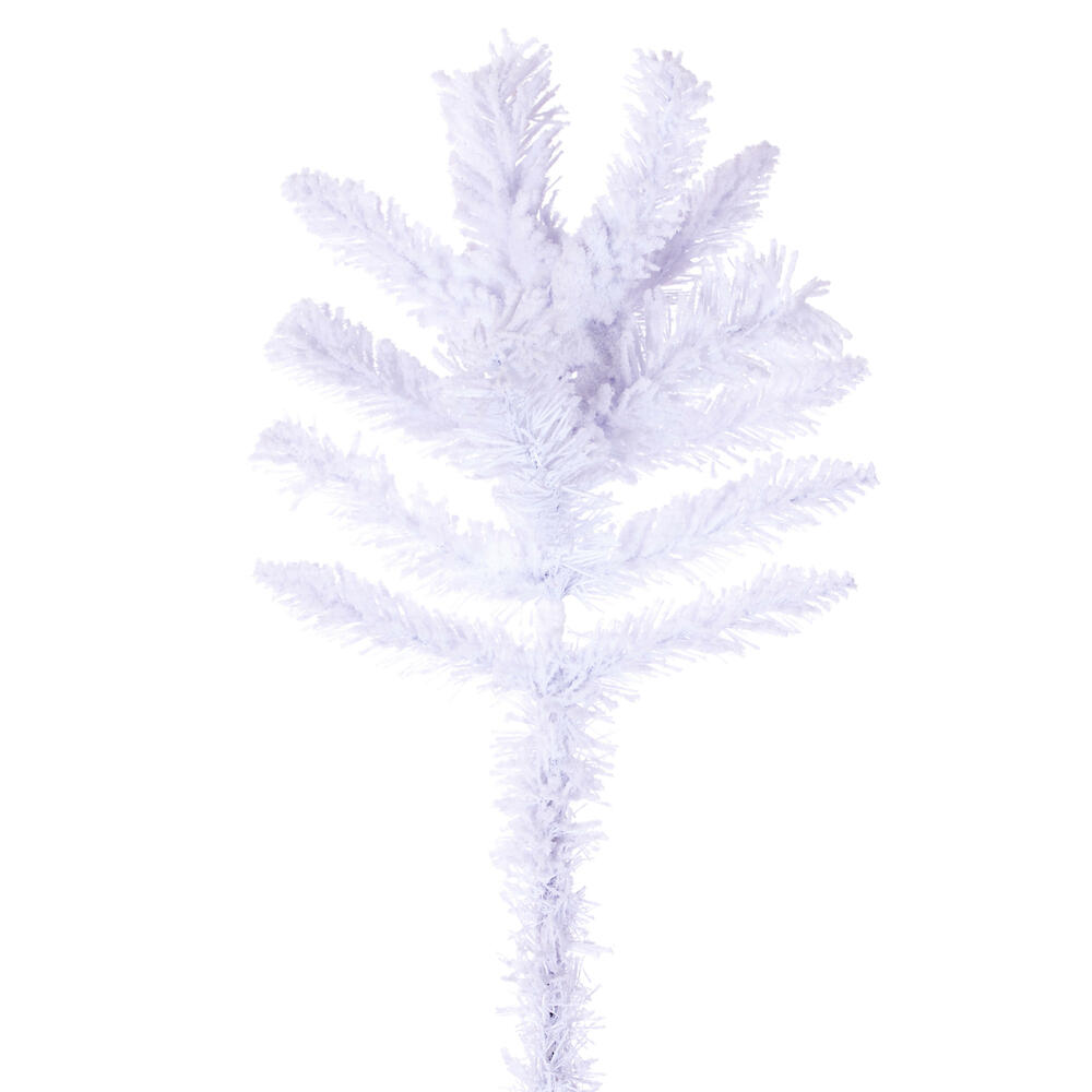 18" Flocked White Spray