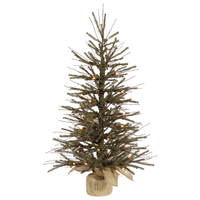 Vickerman Vienna Twig Artificial Christmas Tabletop Tree