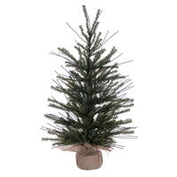 Vickerman Vienna Twig Artificial Christmas Tabletop Tree