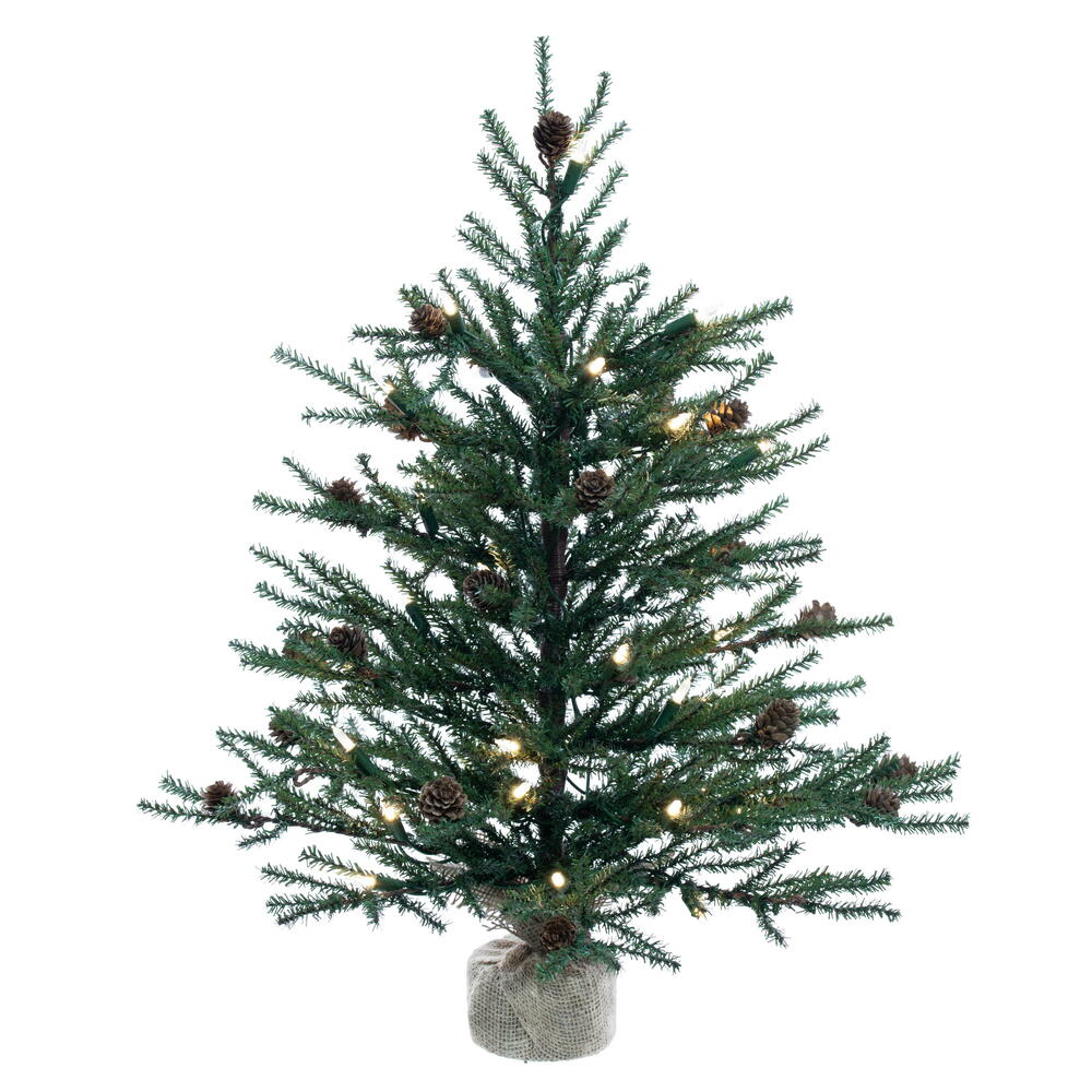 Vickerman Carmel Pine Artificial Christmas Tabletop Tree