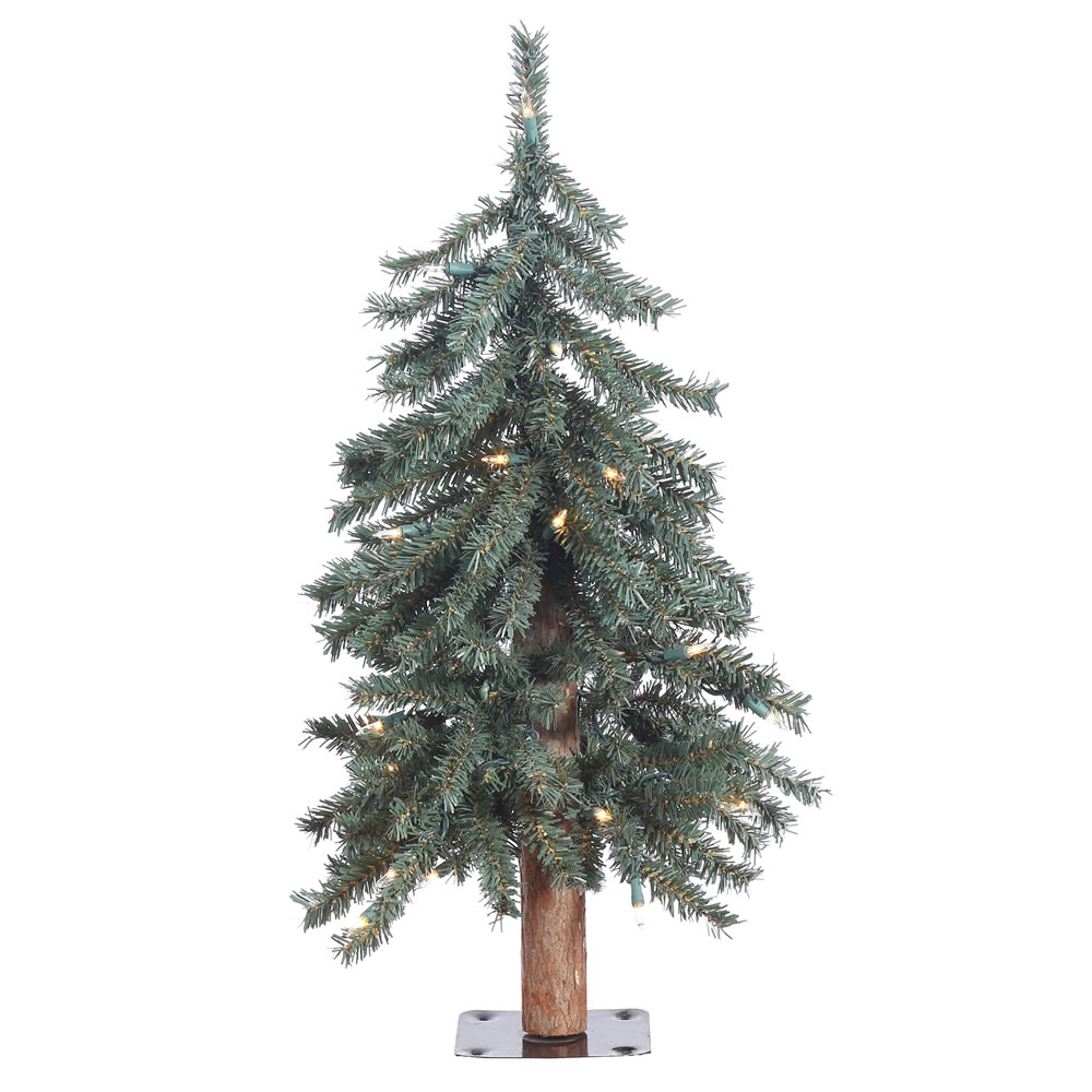 Vickerman Natural Bark Alpine Artificial Christmas Tree