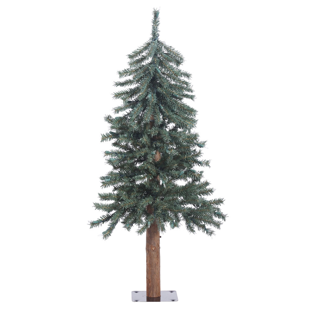 Vickerman Natural Bark Alpine Artificial Christmas Tree
