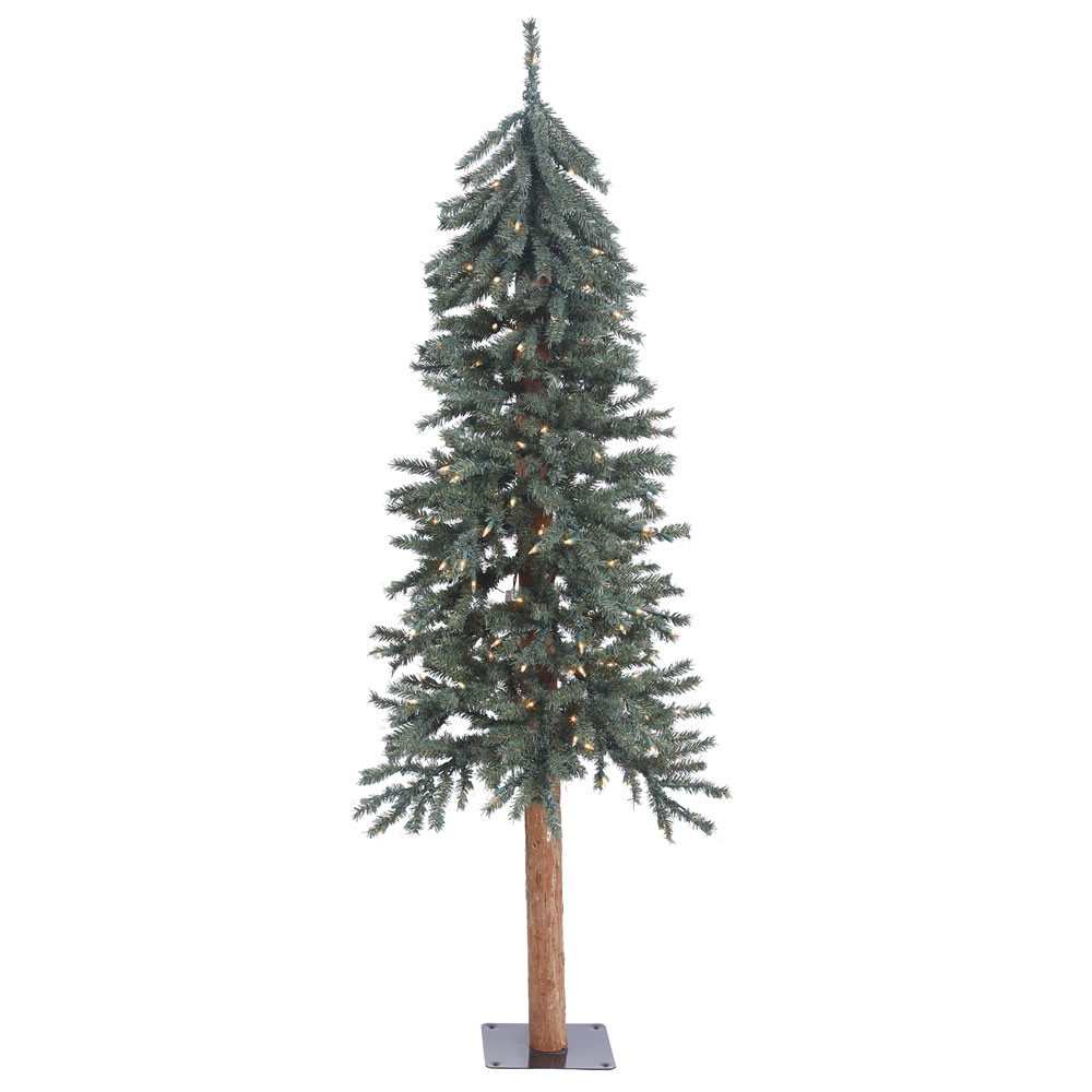 Vickerman Natural Bark Alpine Artificial Christmas Tree