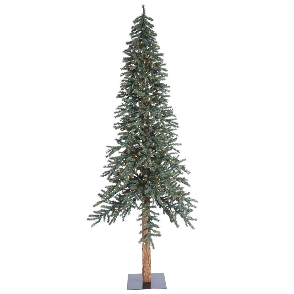 Vickerman Natural Bark Alpine Artificial Christmas Tree